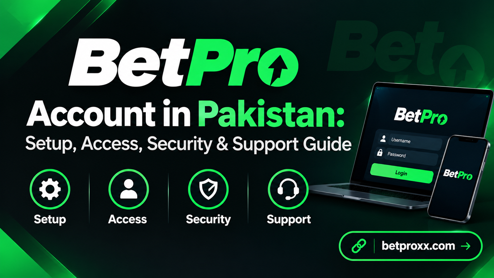 Betpro Account