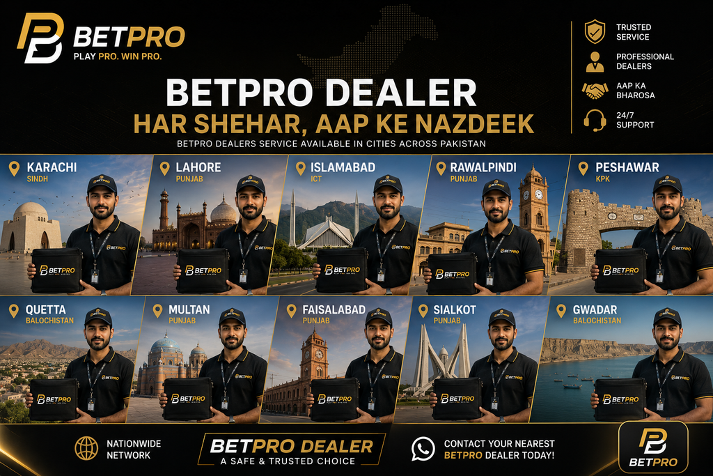 Betpro agent in Pakistan
